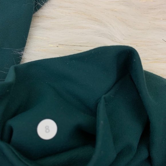 Lululemon High Times 7/8 Pant Rhythm Deep Green 8 - Picture 7 of 8